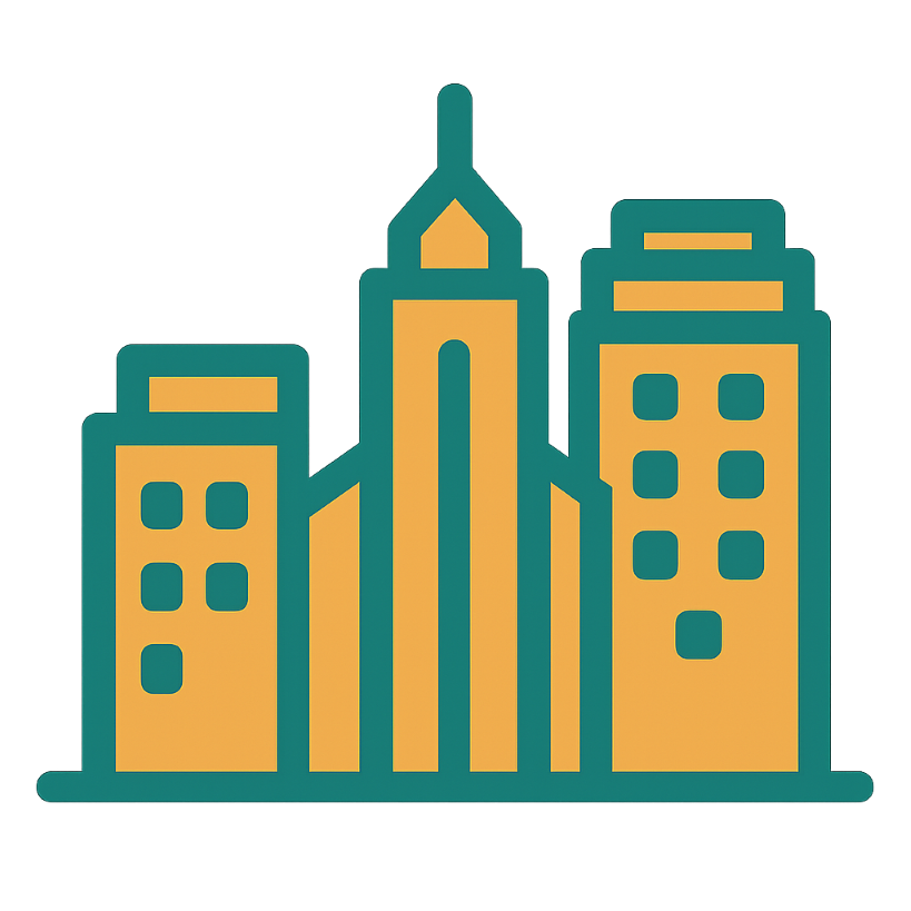city skyline icon