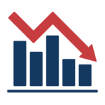 Trending down icon