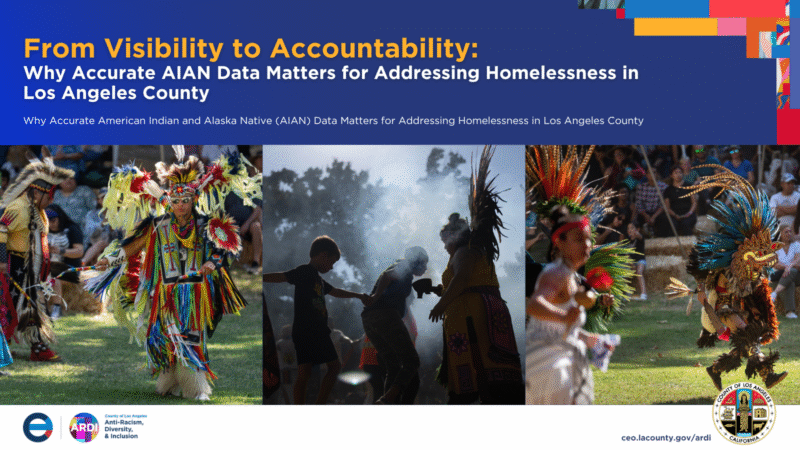 From Visibility to Accountability Why Accurate AIAN Data Matters for Addressing Homelessness in Los Angeles County
