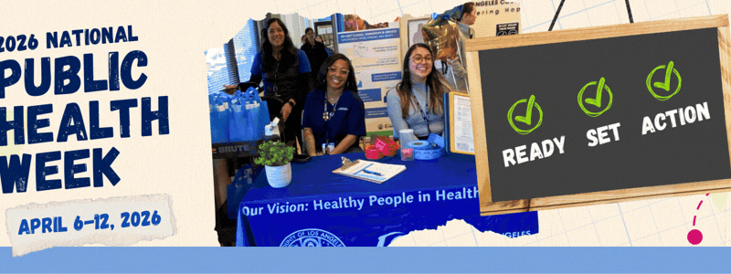 2026 National Public Health Week, April 6-12, 2026